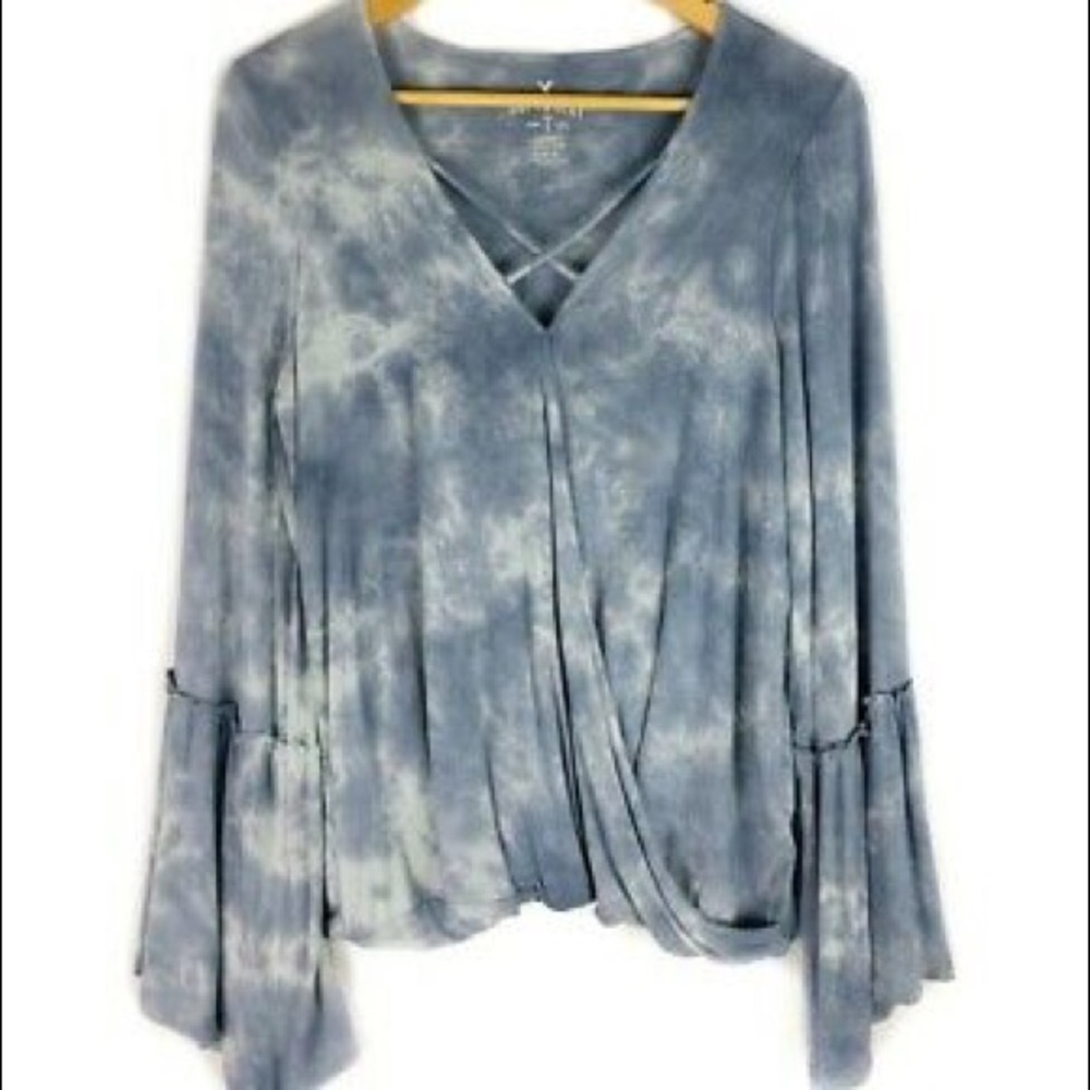American Eagle Soft and Sexy bell sleeve top